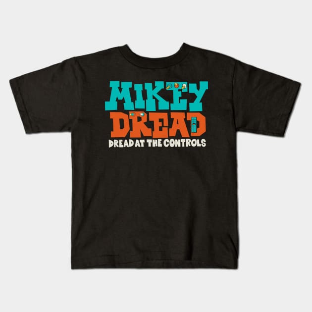 Mikey Dread's Legendary 'Dread at the Controls' Tribute Kids T-Shirt by Boogosh